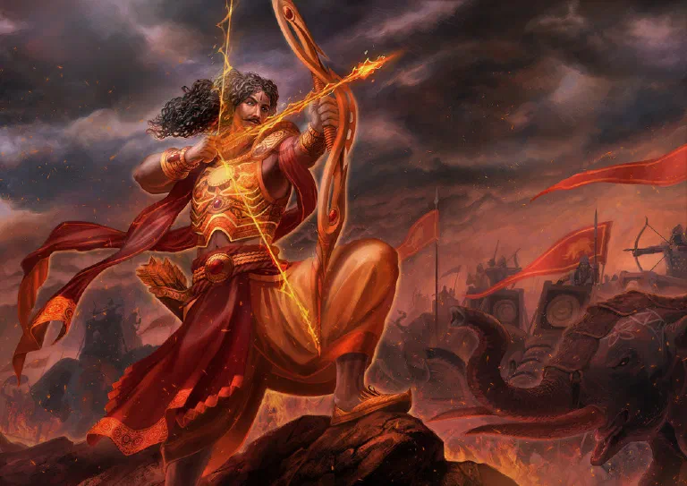 Karna’s Last Moments